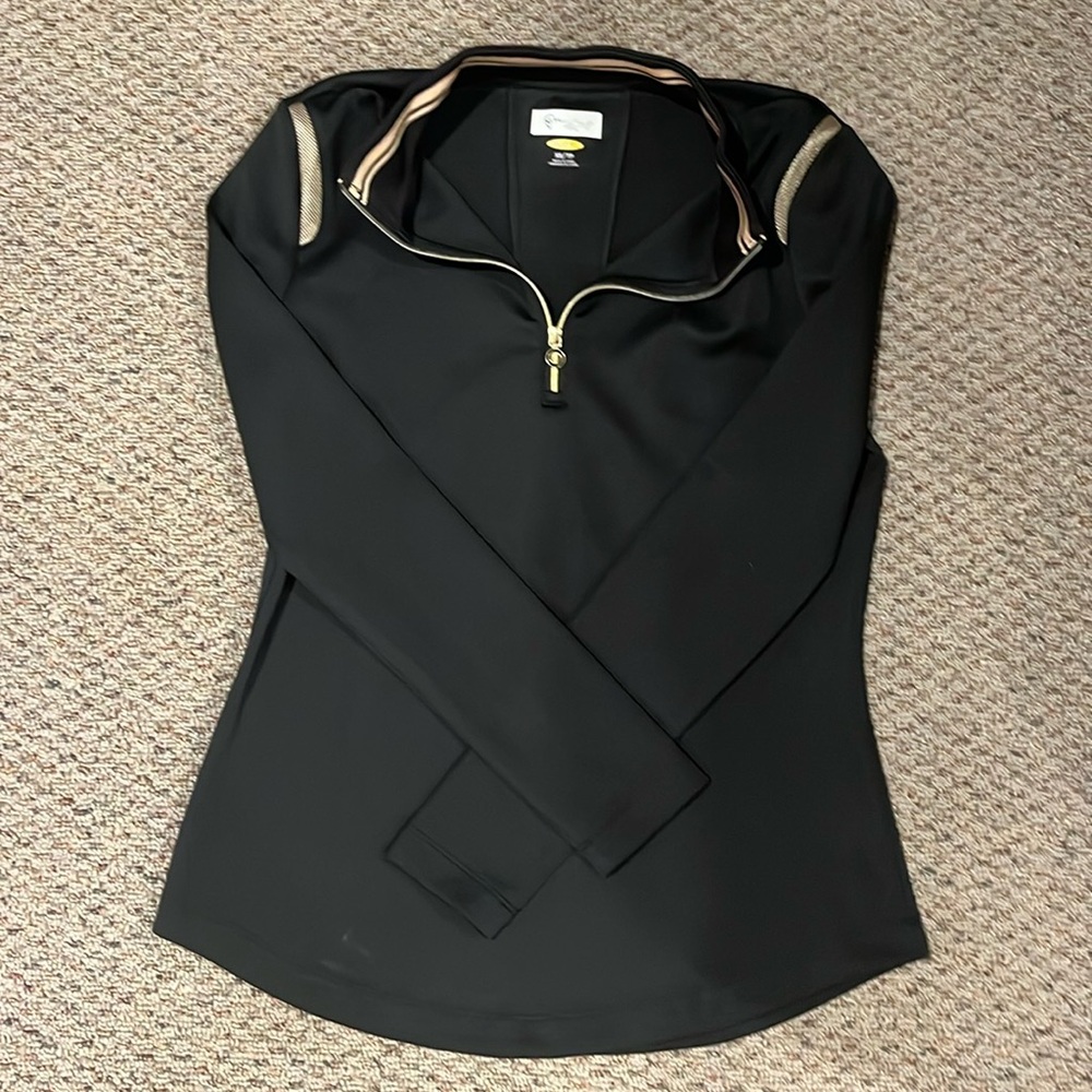 GN 1/2 ZIP LAYER SWEATER